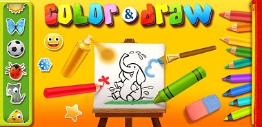 دانلود بازی Color Draw For Kids v 4.0 – اندروید